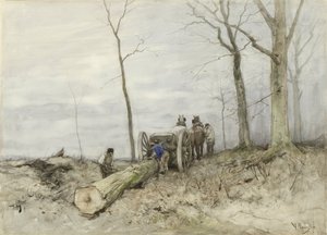 The Malleján autorstwa Anton Mauve