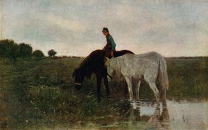Podlewanie koni, 1871, 1913 autorstwa Anton Mauve