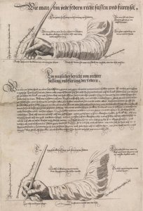 Schreibkunst Sztuka pisania, 1601, 1631. autorstwa Anton Neudörffer