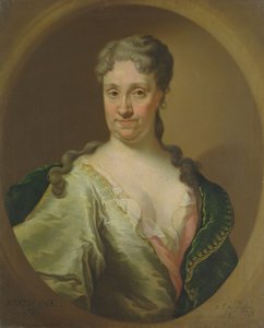 Portret Barbary Lutken (1664-1740), 1718 (patrz także 179058) autorstwa Anton Paulsen