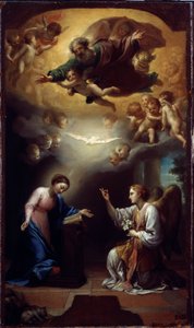 Zwiastowanie, ok. 1767 (olej na płótnie) autorstwa Anton Raphael Mengs
