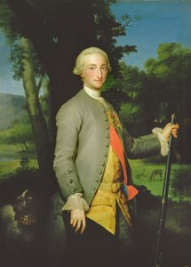 Charles de Bourbon (1748-1819) Książę Asturii (olej na płótnie) autorstwa Anton Raphael Mengs
