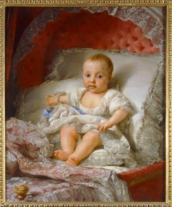 Infantka Carlota Joaquina Teresa z Hiszpanii, królowa Portugalii ... autorstwa Anton Raphael Mengs