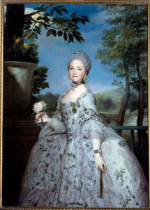 Portret Marii Ludwiki Parmy, księżnej Asturii (1751-1819) Obraz Antona Raphaela Mengsa (1728-1779) (wł.) XVIII w. Madryt, Muzeum Prado autorstwa Anton Raphael Mengs