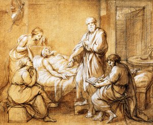 Testament Eudamidy — Antona Raphael Mengs autorstwa Anton Raphael Mengs