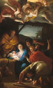 Adoracja pasterzy autorstwa Anton Raphael Mengs