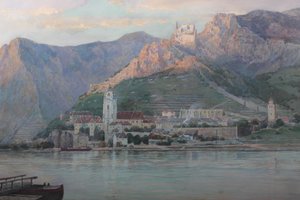 Anton Reckziegel Widok na Dürnstein