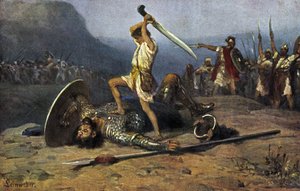 Dawid i Goliat - Biblia
