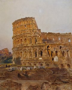 Koloseum w Rzymie autorstwa Anton Romako