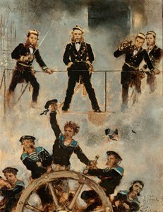 Tegetthoff w bitwie morskiej pod Lissą II