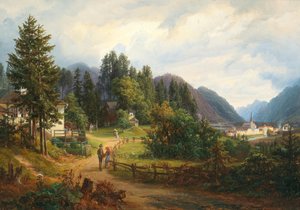 Widok na Bad Ischl