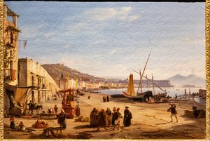 Plaża Chiaia z Mergellina