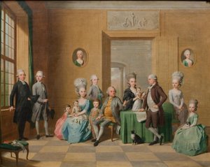 Rodzina Souchay autorstwa Anton Tischbein
