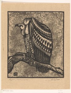 Gier (oryginalny tytuł na obiekcie) autorstwa Anton Vincent Emanuel Pohl (signed by artist)