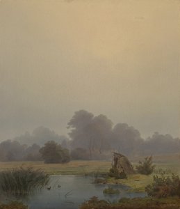 jesienny poranek autorstwa Anton Zwengauer