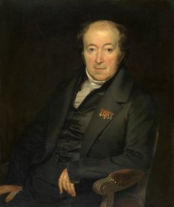 Malarz Mattheus Ignatius van Bree (olej na płótnie) autorstwa Anton van Ysendyck