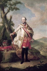 Pełnowymiarowy portret Józefa II (1741-90) z Habsbourg-Lorraine, Świętego Cesarza Rzymskiego, c.1765