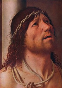 Chrystus u kolumny, c1476 autorstwa Antonello da Messina