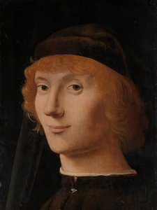 Portret młodzieńca, ok. 1470 (olej na desce) autorstwa Antonello da Messina