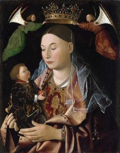 Dziewica z Dzieciątkiem autorstwa Antonello da Messina