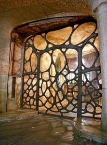 Casa Mila, La Pedrera, Passeig de Gracia w Barcelonie (Hiszpania). Architekt Antoni Gaudi i Cornet (1852-1926)