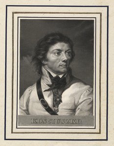 Portrait of Tadeusz Kosciuszko 1746-1817 autorstwa Antoni Oleszczynski
