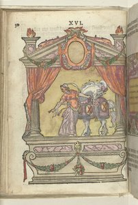 Scena z personifikacją Wytrwałości (Perseverantia), 1578