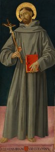 Św. Franciszek z Asyżu, ca. 1480-81. autorstwa Antoniazzo Romano