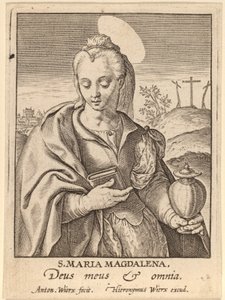 S. Maria Magdalena autorstwa Antonie Wierix