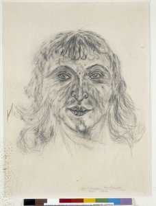 Portret Manii Oifer - maj 1947 (dessin)