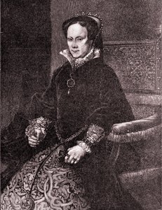 Maria Tudor autorstwa Antonio (after) Ciseri