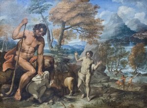 Norandino i Lucina odkryci przez ogra autorstwa Antonio (c.1400 49) Alberti