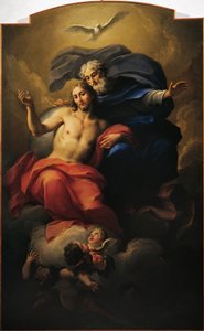 Chwała św Ignacego, Antonio Balestra (1666-1740) (olej na płótnie)