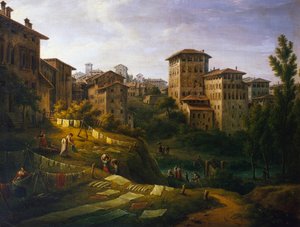 Fabryki w Cavadizzo autorstwa Antonio Basoli