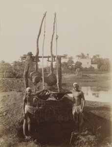 Sehadouf, Luksor autorstwa Antonio Beato
