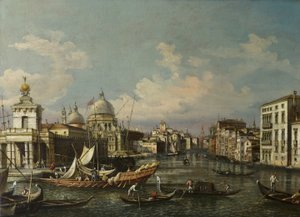 Usta Wielkiego Kanału autorstwa Giovanni Antonio Canal