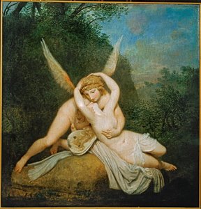 Amor i Psyche ... (obraz na płótnie) autorstwa Antonio Canova