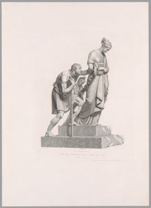 Charytatywna, z Oeuvre de Canova autorstwa Antonio Canova