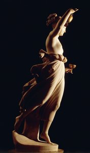 Hebe autorstwa Antonio Canovy (1757-1822), marmurowa rzeźba autorstwa Antonio Canova