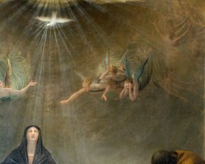 Lamentacja nad Martwym Chrystusem, Antonio Canova, detal autorstwa Antonio Canova