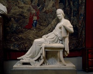 Letitia Ramolino Bonaparte, c.1804-07 (marmur) autorstwa Antonio Canova