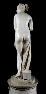Venere Italica. Rzeźba w marmurze autorstwa Antonio Canova (1757 - 1822) autorstwa Antonio Canova