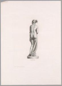 Wenus, widok z tyłu, z pracy Canova autorstwa Antonio Canova