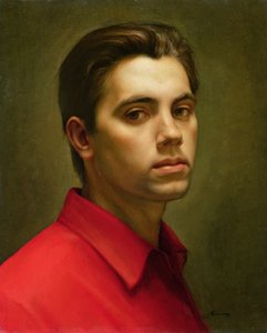 Autoportret, 1959 (olej na temperze)