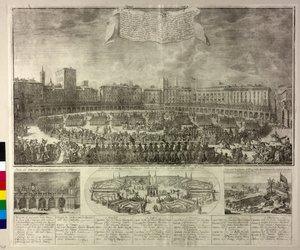 Ilustracja przedstawiająca uroczystości