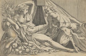 Jowisz i Antiope, 1540-45.