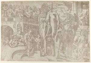 Słoń królewski, 1542-45. autorstwa Antonio Fantuzzi