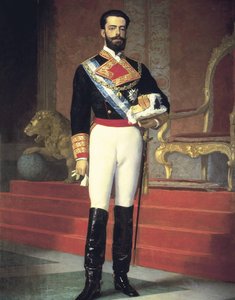 Amedee of Savoy Aosta, Amedee I, król Hiszpanii (olej na płótnie)