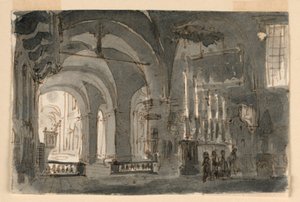 Stara Katedra w Brescii autorstwa Antonio Giuseppe Basoli