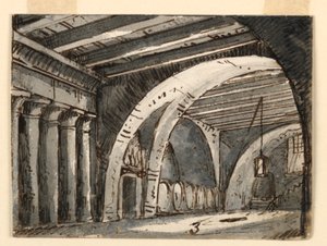 Sklepiona piwnica autorstwa Antonio Giuseppe Basoli